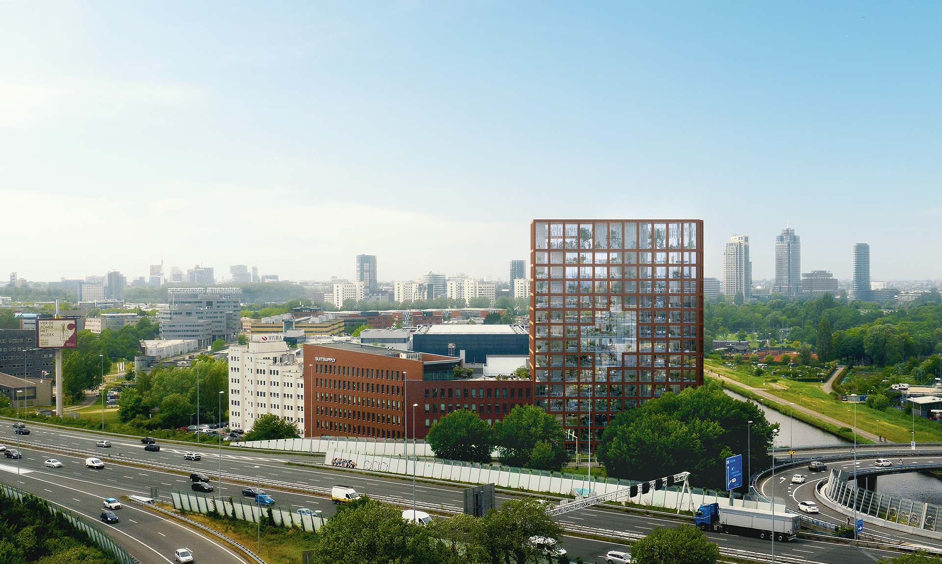 Orato Office aan ring10 Amsterdam project zadelhoff